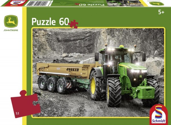 Puzzle John Deere Traktor 7310R (60 Teile)