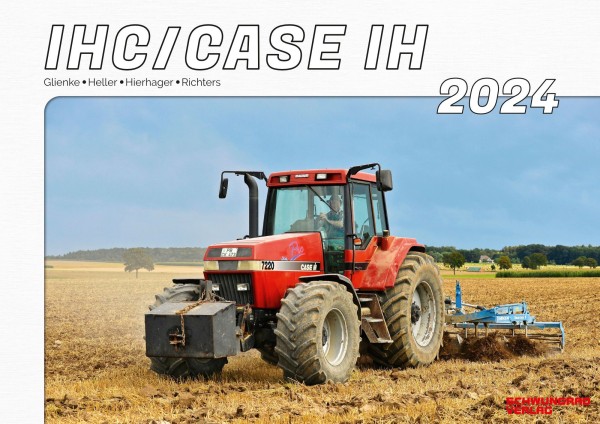 Kalender 2024 IHC/CASE Traktoren