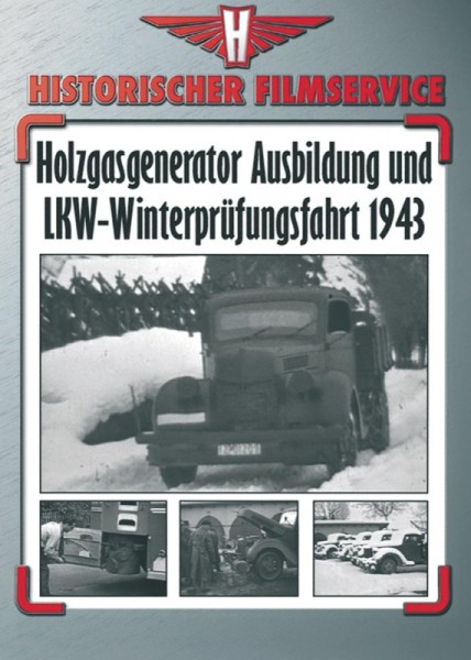 Holzgasgenerator Ausbildung und LKW-Winterprüfungsfahrt
