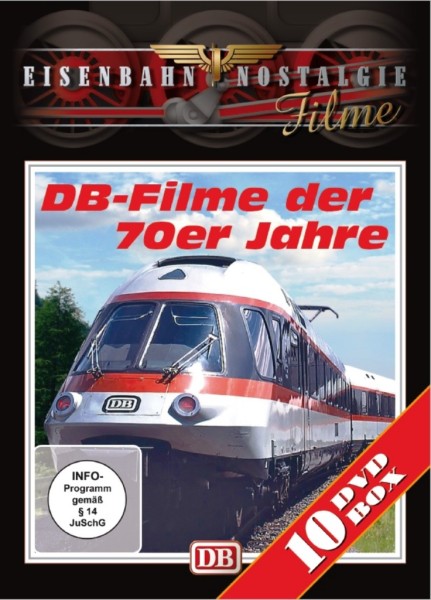 Eisenbahn Nostalgie: DB Filme der 70er Jahre (10er DVD Box)