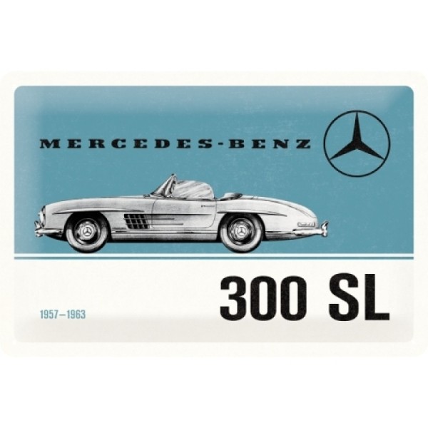 Blechschild Mercedes Benz 300 SL 20x30cm