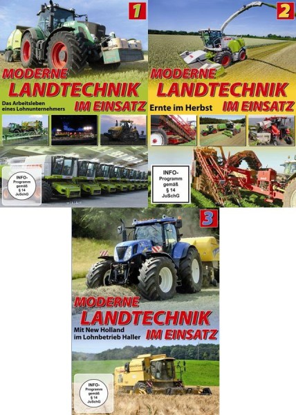 Paket: Moderne Landtechnik Teil 1 - 3