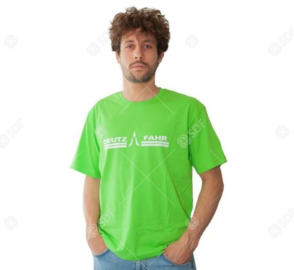 T-Shirt DEUTZ-FAHR grün Größe XL