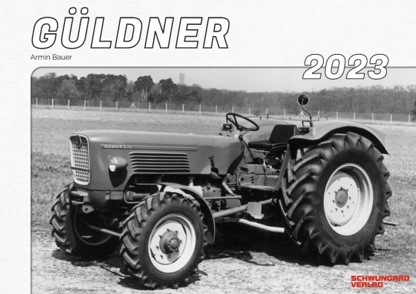 Kalender 2023 GÜLDNER Traktoren