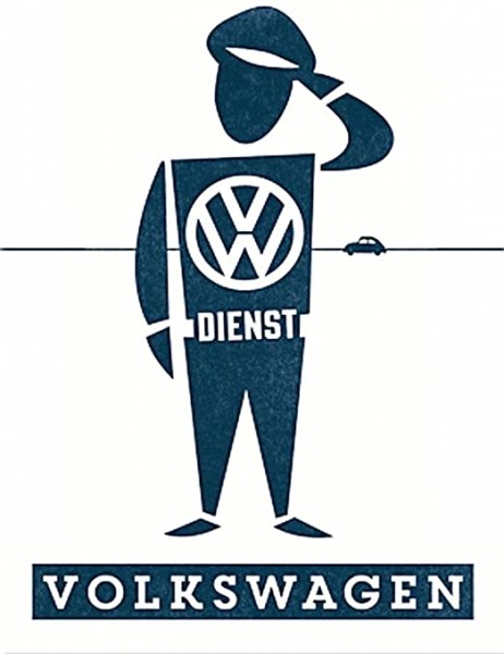 Magnet VW Kundendienst