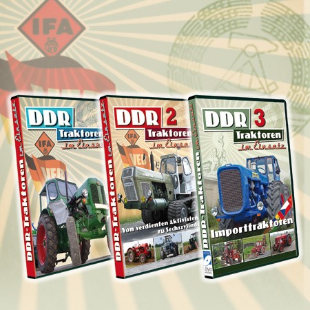 DDR Traktoren Maxi Paket (Traktoren -Teil 1-3)