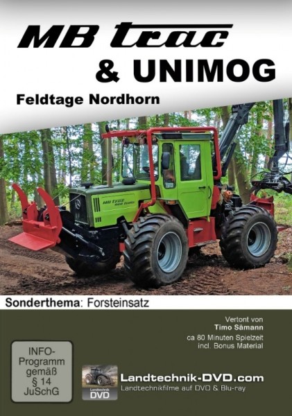 MB trac & Unimog - Sonderthema Forsteinsatz