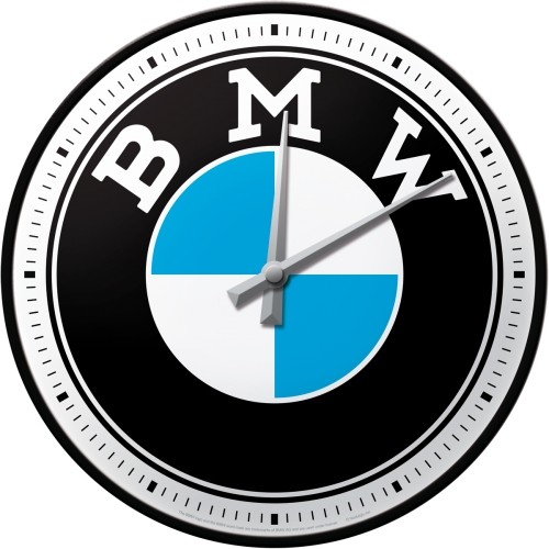 Wanduhr BMW Logo