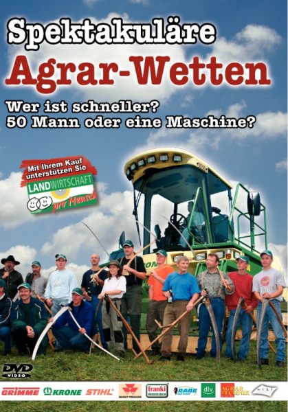 Spektakuläre Agrar-Wetten - 50 Mann gegen eine Maschine