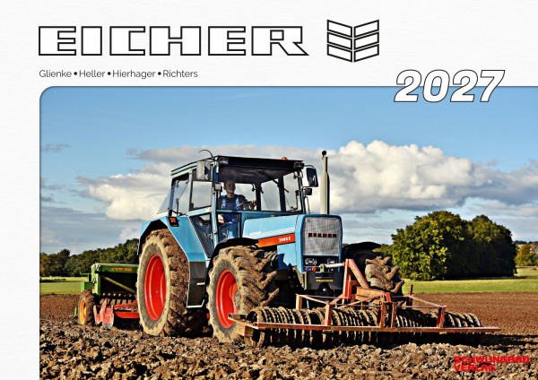 Kalender 2027 Eicher-Schlepper im Einsatz