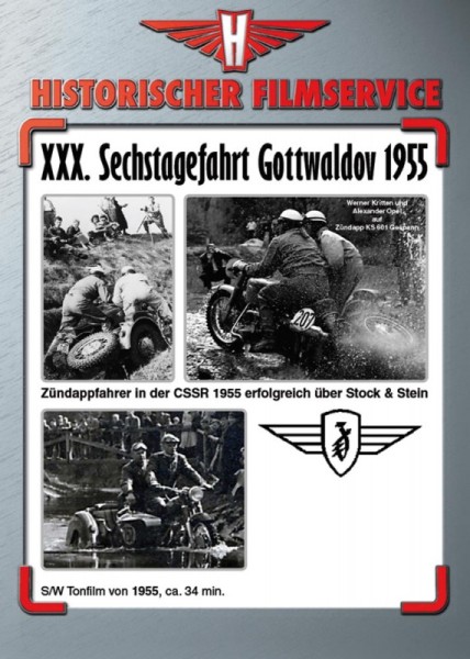 XXX. Sechstagefahrt Gottwaldov 1955