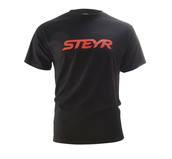 T-Shirt Steyr rot/schwarz Größe L