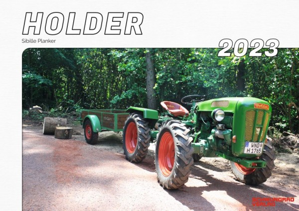 Kalender 2023 HOLDER Traktoren im Einsatz