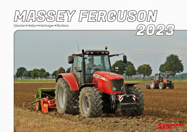 Kalender 2023 MASSEY FERGUSON Traktoren