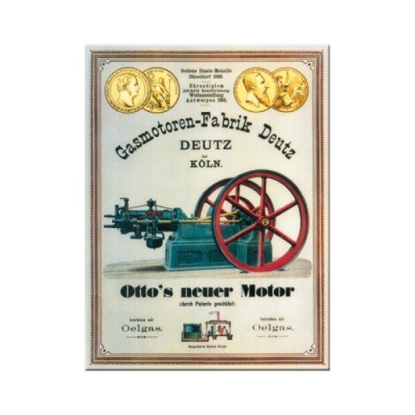 Magnet "Gasmotoren-Fabrik Deutz Köln"
