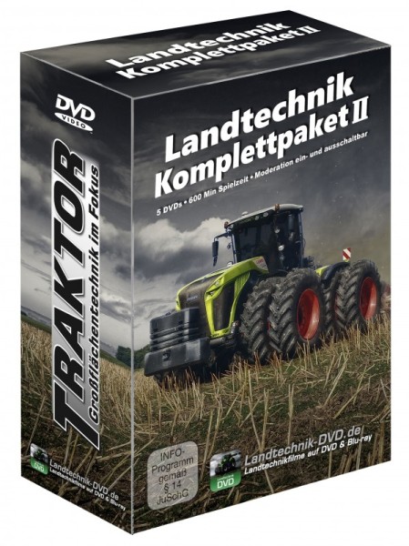 5er-DVD-Box: Landtechnik Komplettpaket II