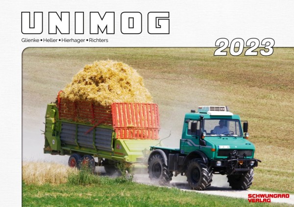 Kalender 2023 UNIMOG Traktoren