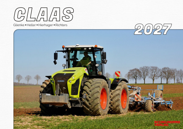 Kalender 2027 CLAAS im Einsatz