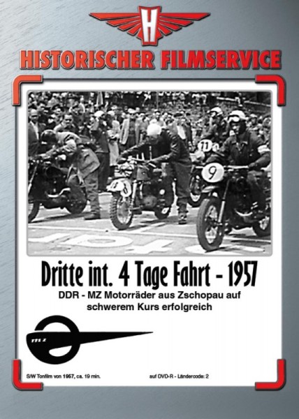 3. Internationale Viertagefahrt 1957 - MZ Motorräder