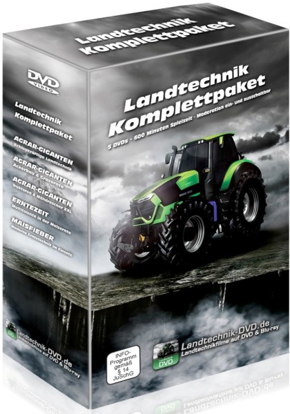 Landtechnik Komplettpaket I  [5er DVD-Box]