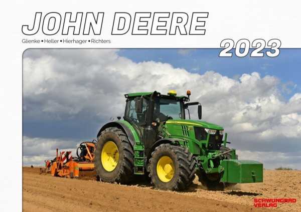 Kalender 2023 JOHN DEERE Traktoren