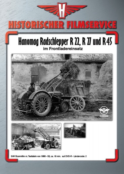 Hanomag Radschlepper R 22, R 27 und R 45